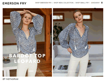 Tablet Screenshot of emersonfry.com